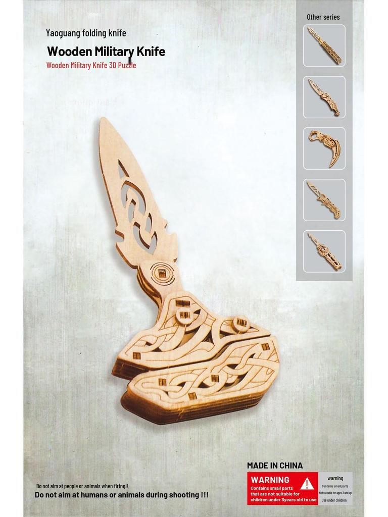 3D Деревянный пазл-конструктор «Бабочка», вырезанный лазером, для детей