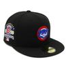 Кепка New Era 59FIFTY MLB Chicago CUB с боковым патчем Under ONSPOTZ и плоским козырьком Летнее Солнце УФ Защита Прохладный Разные стили (14562010, NER35C7098), Детеныши, Черный,