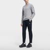 Fila Свитшот мужской фитнес с логотипом, с круглым вырезом, пыльно-серый A11M341206F-GY
