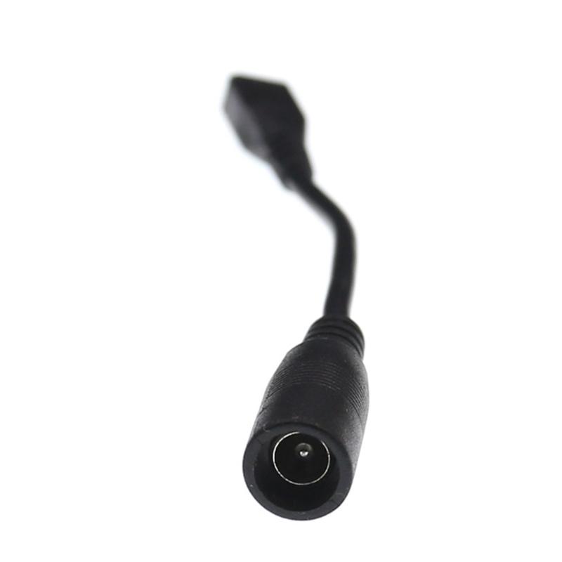 Адаптер-переходник DC5.5 x 2.1 мм (мама) на Micro USB (папа) Кабель-удлинитель Питание до 5В 3А 15Вт