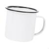 Enamel Coffee Cup Milk Birthday Gifts Novelty Sturdy Drinking Tea Mug for Tabletop Dorm Home