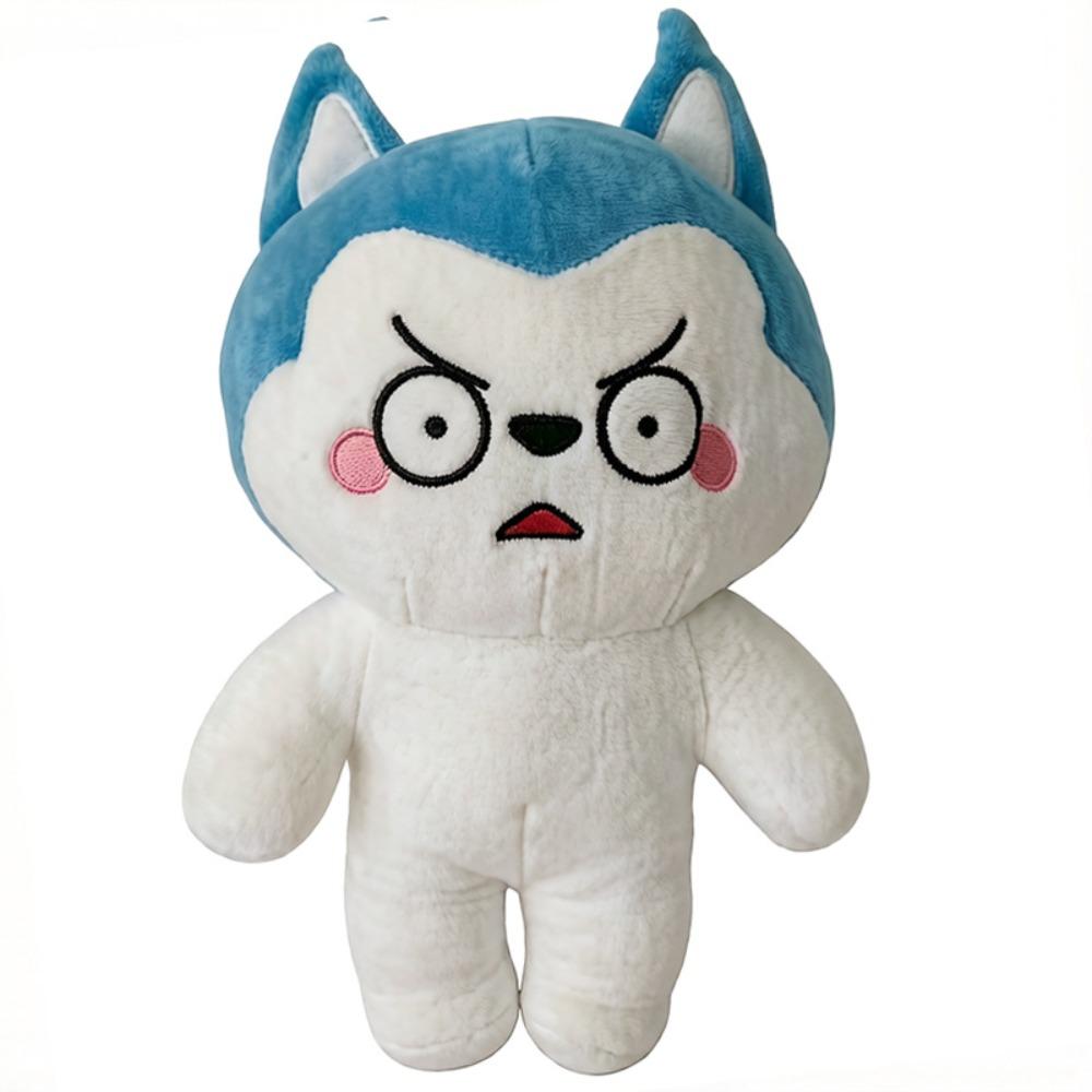 Adorable Style HuskyLang Stuffed Doll Soft Material Stuffed Animal Pillow Girls Gift