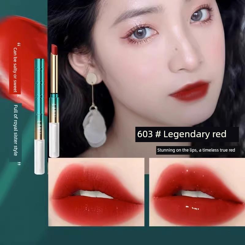 Lipstick Big Brand Genuine Goods Official Flagship Store Does Not Fade No Stain on Cup Long-Lasting White Lipstick for Students