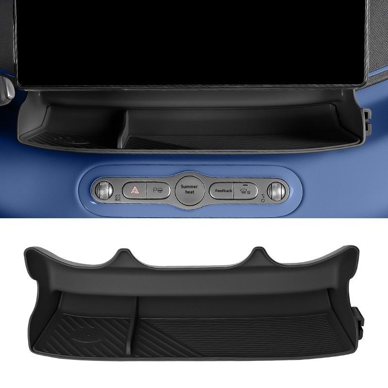 For Seagull Intelligent Driving Edition Car Under Screen Storage Box Organizer Tray Non Adhesive Buckle Car Modify Accessories