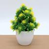 1Pc Unfading Artificial Flower Easy To Maintain Mini Fake Bonsai Plant for Home Restaurant Hotel