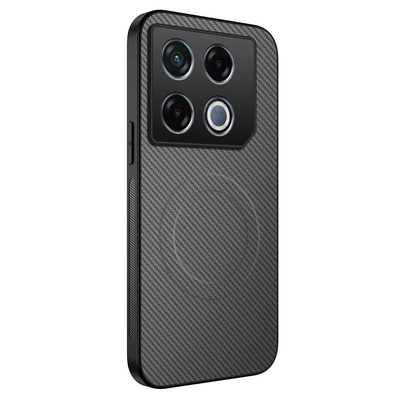 Чехол для телефона Infinix GT 20 30 Pro Для Infinix Smart 8 9 10 Plus Zero 30 40 Магнитная беспроводная зарядка Ударопрочный мягкий чехол