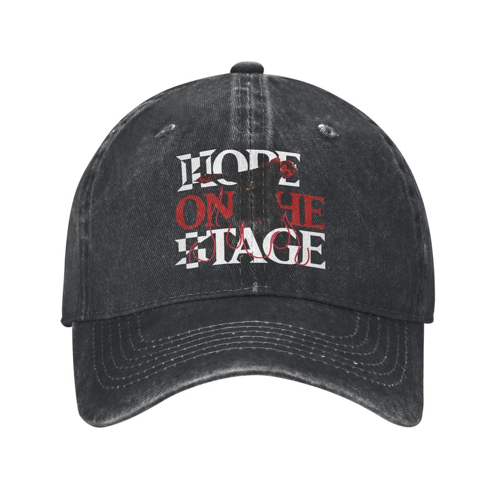 Бейсболка J-Hope Hope On The Stage World Tour Винтажная Потертая Стиранная Солнцезащитная Кепка для Унисекс Женщин На Открытом Воздухе Тренировок Кепки-Подарки Кепка