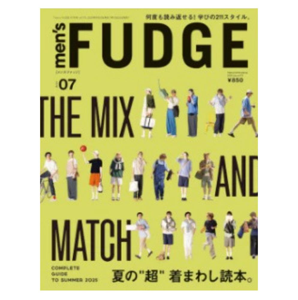 СОВЕРШЕННО НОВЫЙ мужской FUDGE Том 168-177 2025 Японский журнал о моде