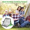 Portable Solar Oven, Foldable Outdoor Cooking Heater, Lightweight Reheating Solar Cooker, Ideal for Camping, Hiking, and Travel, Includes Storage Bag