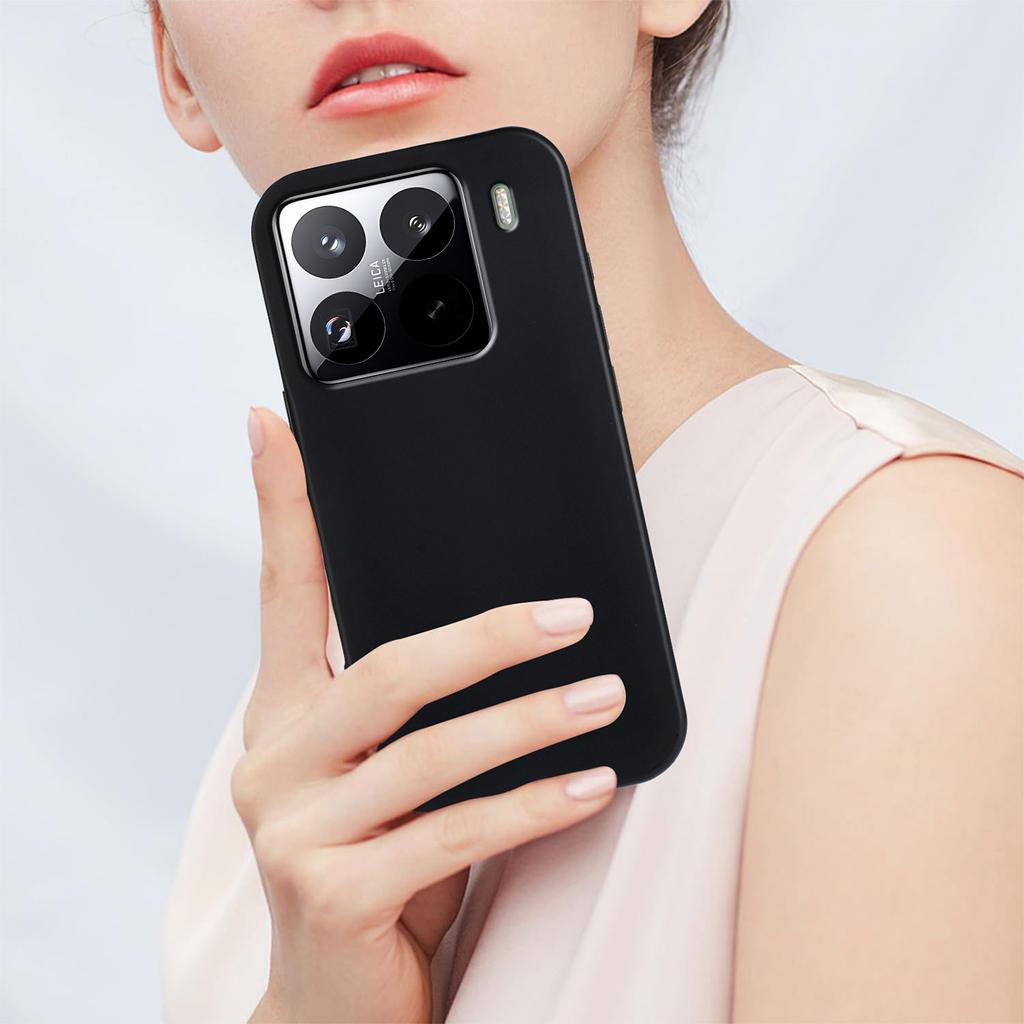 For Xiaomi 15 Pro TPU Case Soft Matte Anti-fingerprint Phone Back Cover