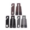 Single/Double Hook Car Headrest Hook Premium Suede Rear Seat Hanging 20Kg Large Load-Bearing Hook Hanger Universal