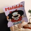 Cartoon M-Mafalda Maple Design Cushion Cover Happy Autumn Harvest decor Holiday Decorati Pillow Cover