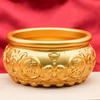 1Pcs Attract Wealth Brass Cornucopia Fortunate Desktop Small Ornament Treasure Bowls  Home Decor