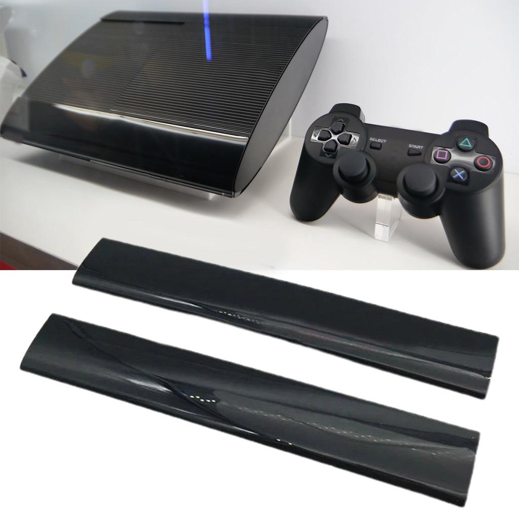 Repair Part Black Cover Shell Front Housing Case Left Right Faceplate Panel for PS3 Slim 4000 Console