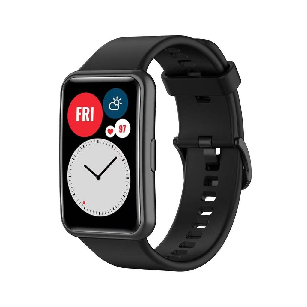 Силиконовый ремешок для Huawei Watch Fit Оригинальный сменный ремешок для умных часов Аксессуары для часов Для Huawei Watch Fit Новый Corre