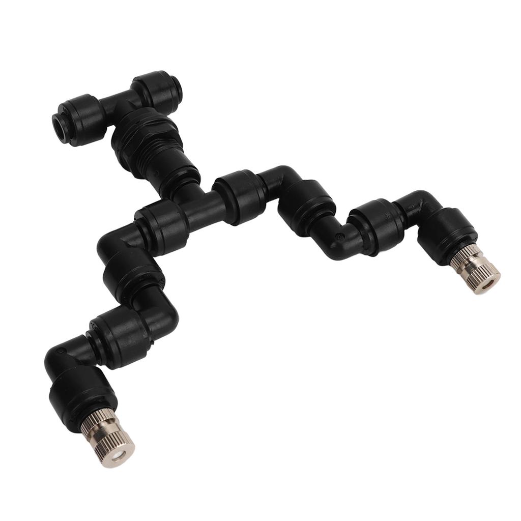 Разбрызгиватель для рептилий с двойной головкой, вращающийся на 360 градусов, распылительная насадка для кормушки для домашних животных