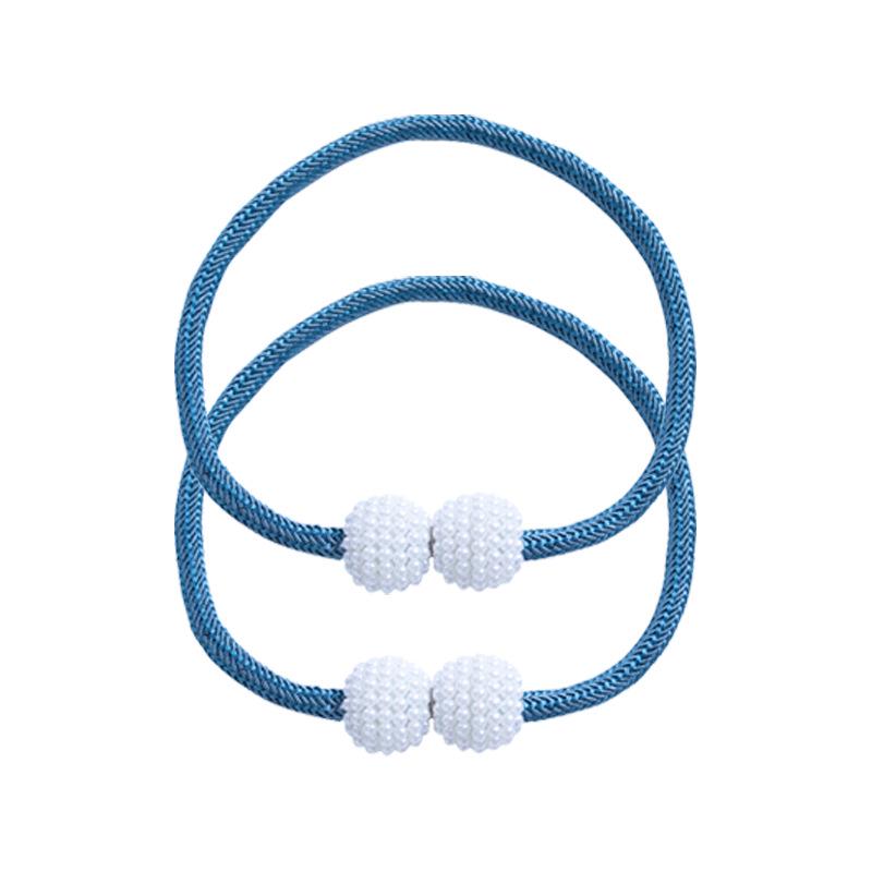 Pearl Magnetic Curtain Tieback - Elegant European & American Style, No-Punch Installation.