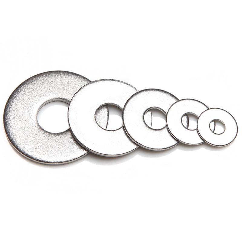 304 Stainless Steel Large Flat Spacer Washer M2.5-M30