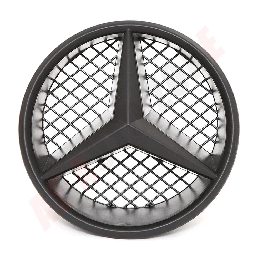 C200 E200 Для Mercedes Benz Серебристо-черная Передняя решетка в стиле OE Звезда-эмблема Для Mercedes Benz C-Class W204 2008-2014 C180 C20