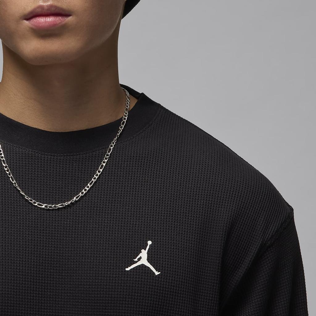 Jordan FW24 MJ ESS Lifestyle свободная удобная толстовка с круглым вырезом унисекс толстовка черная FV7456-010