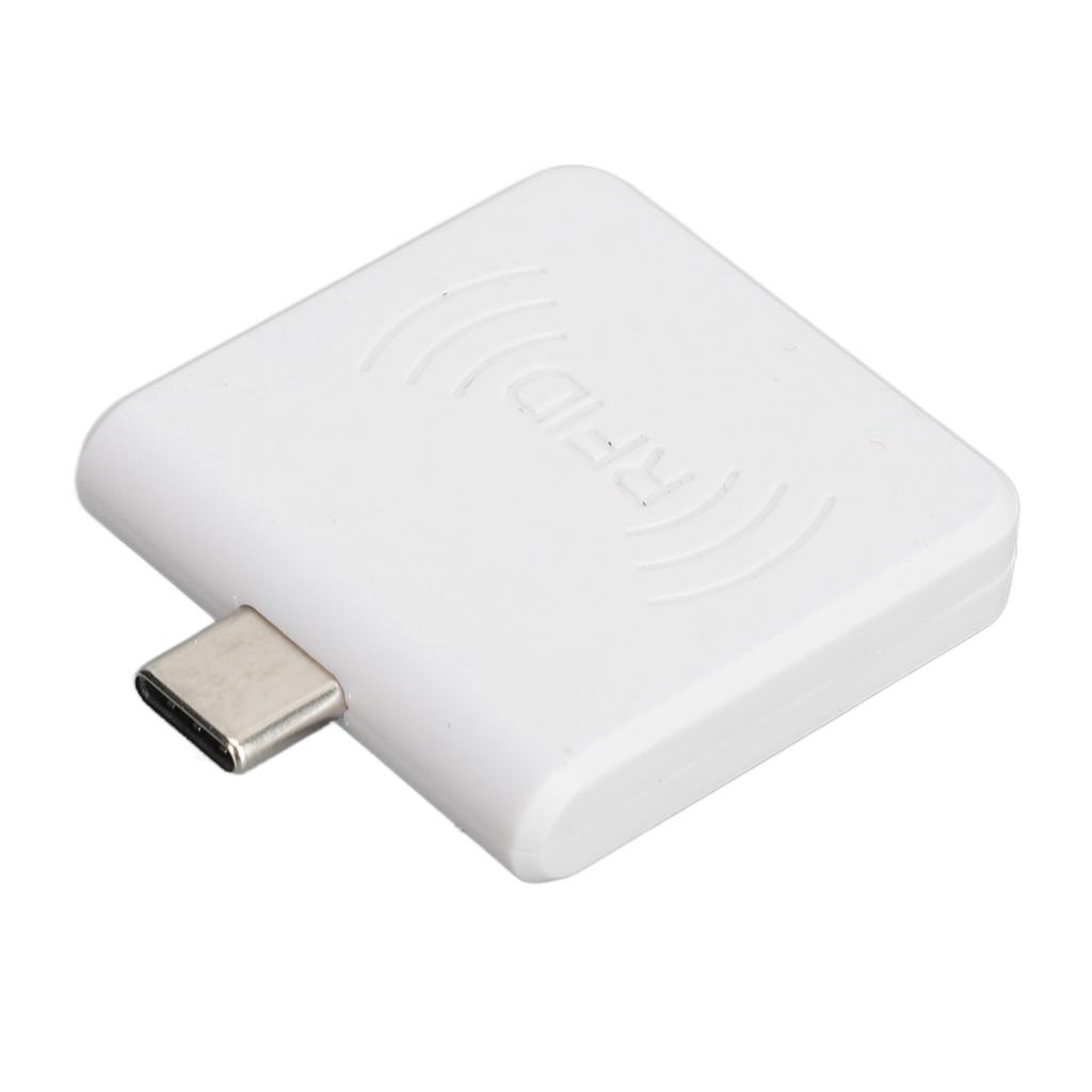 Radio Frequency Identification Card Reader 13.56Mhz Type C IC Card Reader Contactless Mobile Phone Card Reader for