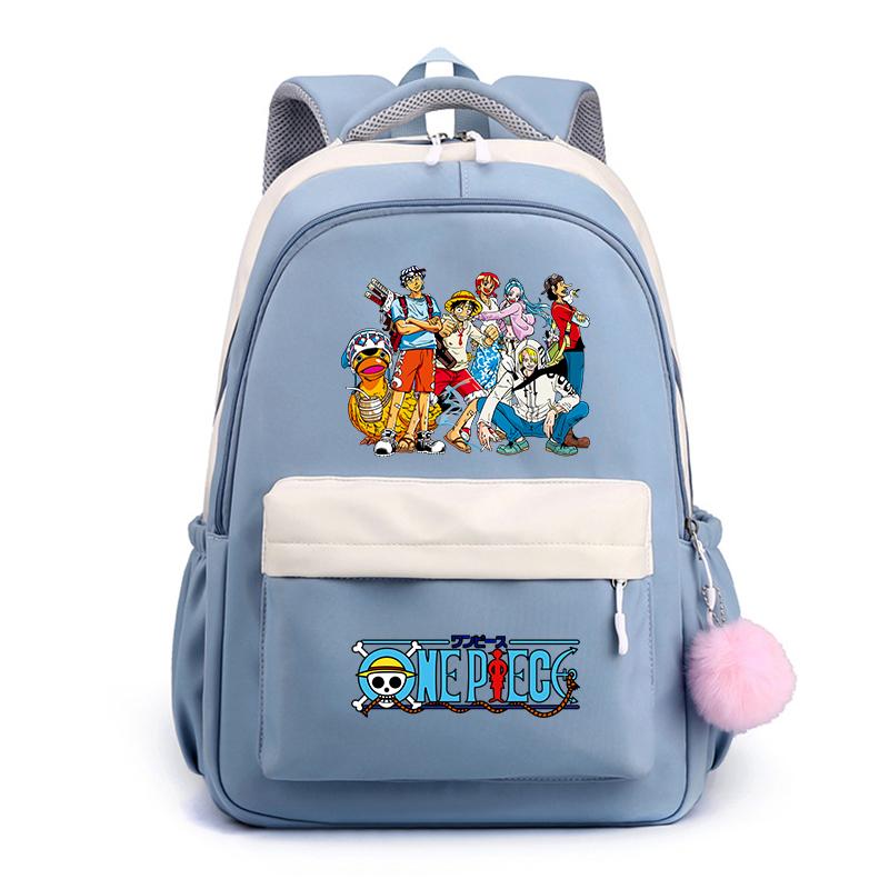 Anime Backpack Children Girls Boy Schoolbag Kawaii Kids Gift Women Travel Bags Teen Student Back To School Rucksack