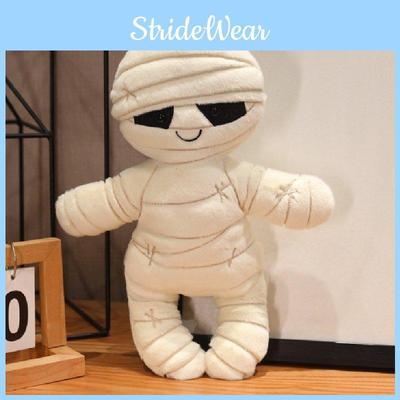 Новая плюшевая игрушка-кукла скелет и мумия на Хэллоуин, брелок, доступен индивидуальный логотип для оптовой продажи