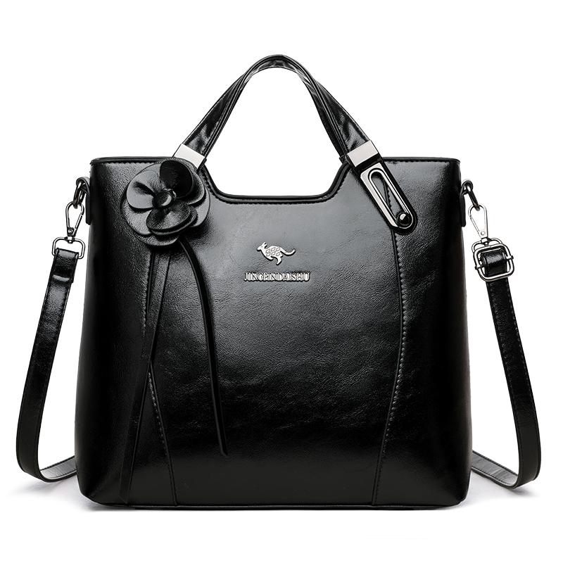 Винтажная женская сумка-тоут для поездок на работу, большая вместительная сумка через плечо