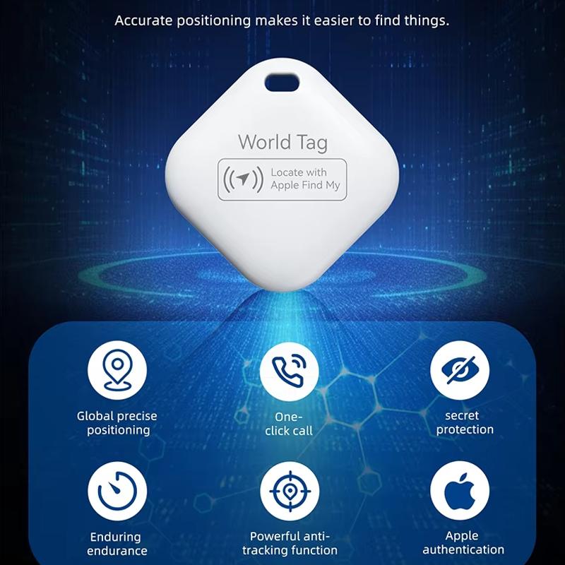 Мини-устройство слежения для Apple Find My Key Smart iTag Child Finder Pet Car GPS Lost Tracker Smart Bluetooth Tracker IOS System