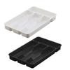 2pcs Tableware Organizer Cutlery Storage Tray Kitchen Drawer Separation Finishing Rack Storage Box Spoon Fork Silverware