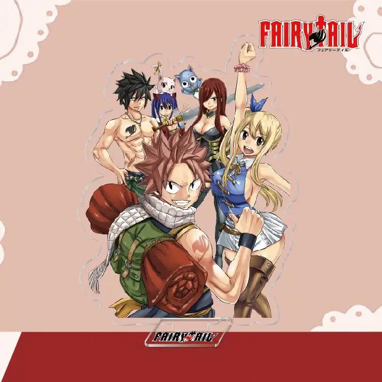 Аниме Fairy Tail Акриловые Декоративные Изделия Поделки Игрушка Коллекционные Фигурки Настольные Украшения Для Дома