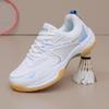 New Badminton Shoes Men's Shoes Breathable Table Tennis Shoes Ultra-light Shock Absorption Non-slip Women's Shoes Competition Training Shoes Tenni