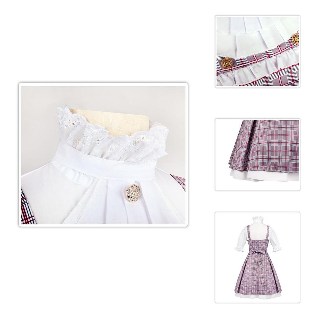 Костюм для косплея Манакаси Хондзё Кандзаки Манами из полиэстеровой ткани, предназначенный для аниме-конвенций и повседневной носки.