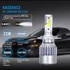 C6 Car Headlight H7 H4 H11 H1 9005 9006 HB2 HB3 12V 110W 6000K 8000LM Turbo Led Lights COB Bulbs Auto Headlamp Car Front Light