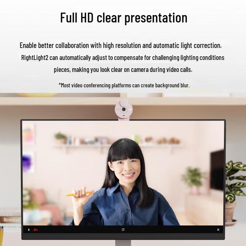 Logitech Brio 300 HD Webcam