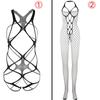 New Fashion Plus Size Women Fishnet Body Stocking Underwear Sexy Bodysuit Lingerie