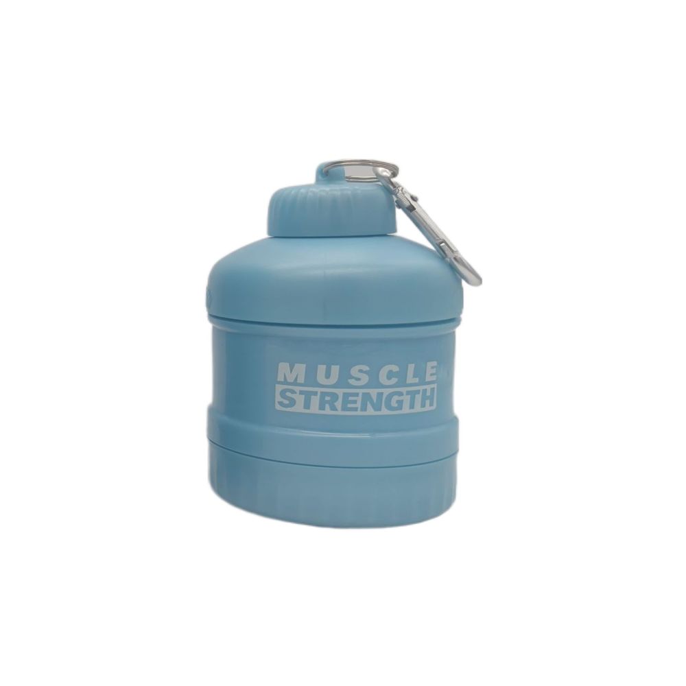 1/2/3-слойная Портативная Воронка Бутылка для Фитнес-добавок Многослойное Хранение Банка для Закусок Коробка для Протеинового Порошка