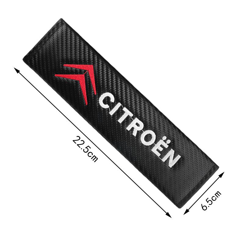 Защитные накладки на ремень безопасности автомобиля, наплечники для Citroen C4 C3 C5 C1 C2 C6 C4L VTS C-ELYSEE Berlingo Picasso
