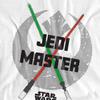 Star Wars Mens Jedi Master Dad Lightsaber Long-Sleeved T-Shirt