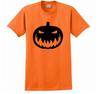 Жуткая футболка Jack o Lantern Оранжевая Тыква Костюм на Хэллоуин Вечеринка Футболка