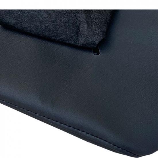 Real Leather Console Lid Armrest Cover Skin For Chevy Silverado GMC Sierra 14-18