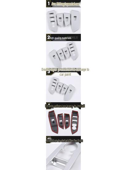 CX-5 Door Window Armrest Button Trim for 2017 Mazda CX-5