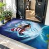 Anime S-Saint S-Seiya Floor Mat Soft Flannel Floor Mat  Suitable for Entryways, Living Rooms, Bedrooms, and Bathrooms