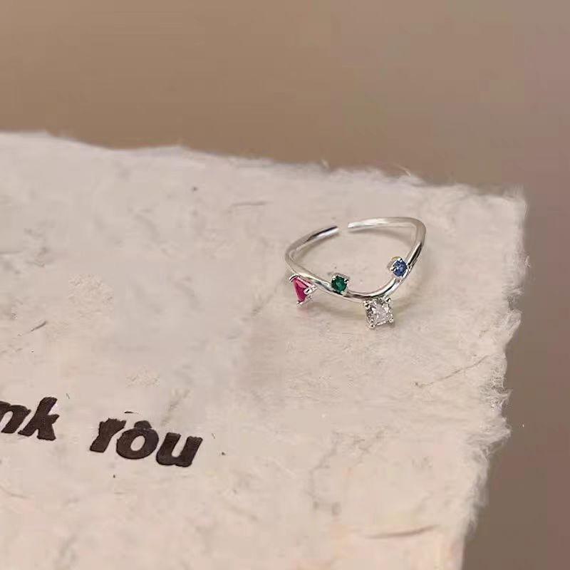 «Модное корейское кольцо на указательный палец 2025 года, милый дизайн, универсальное, для повседневного ношения»