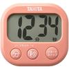 Digital Timer, Antibacterial and Large Visibility, Coral Pink, TD-429-PK
