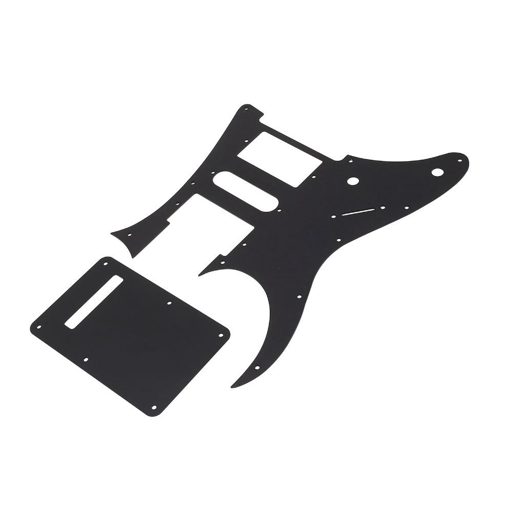 Черный цвет Humbucker Пикгард ПВХ Гитарная царапина Пластина Для Электрогитары