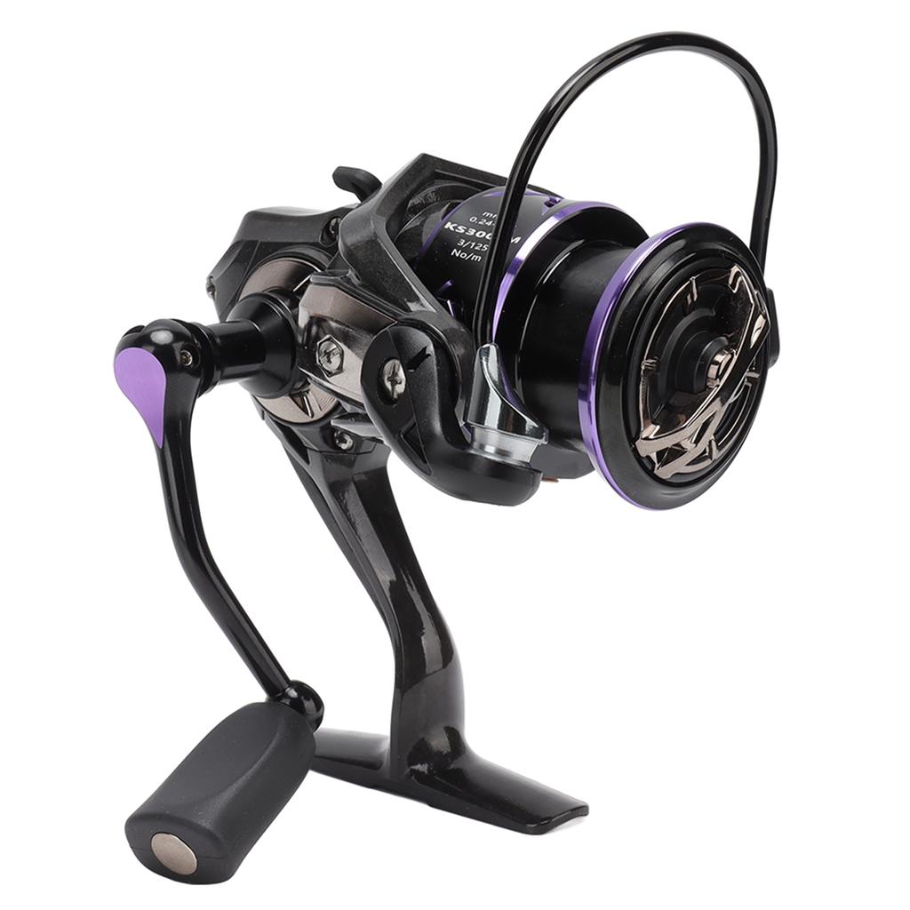 Spinning Fishing Reel All Metal Waterproof with Fiber Reinforced Graphite Body Fishing Wheel for