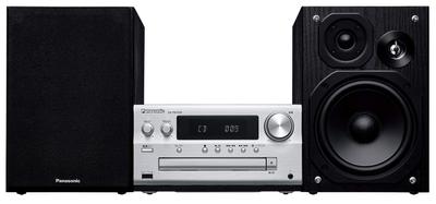 Panasonic Мини компонентный 2-полосный Bluetooth совместимый источник звука высокого разрешения совместимый серебристый FM/AM SC-PMX90-S