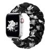 Ремешок-скранчл для Apple watch band 44мм 40мм 41мм 45мм 38 42мм 49мм Эластичный нейлоновый браслет iWatch series 3 6 se 7 8 9 ultra 2