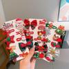 2025 Christmas Cartoon Duckbill Hair Clips for Kids - Festive Holiday Hair Accessories & Headwear